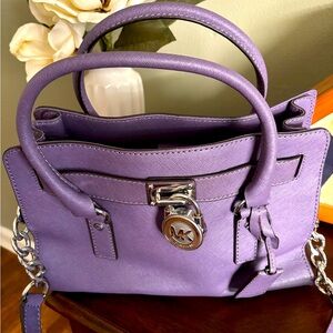 Michael Kors lilac handbag